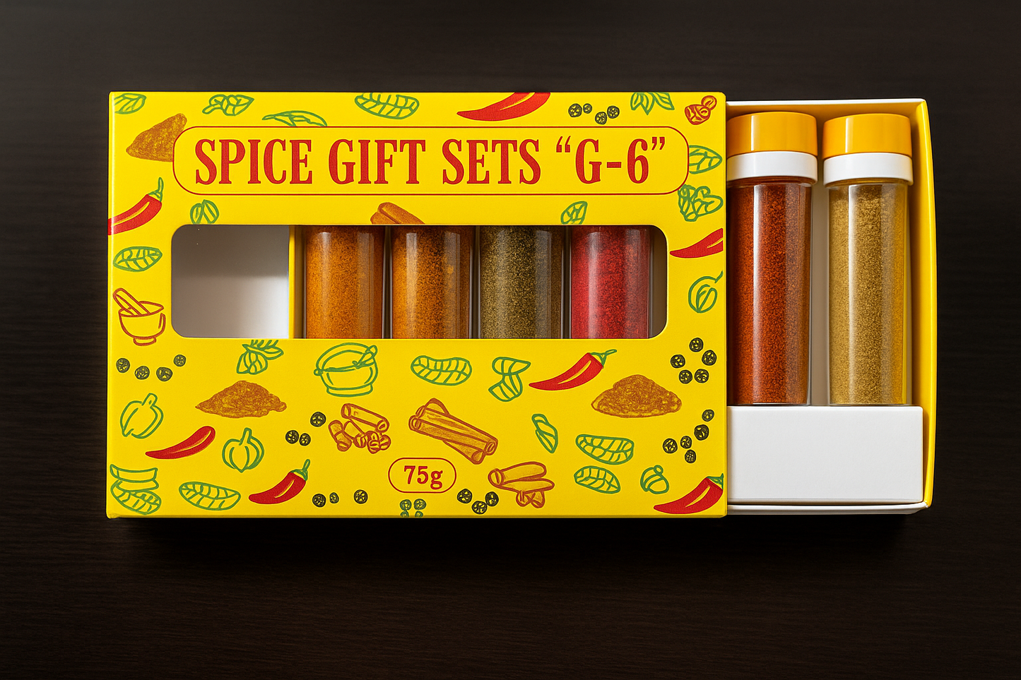 SPICE GIFT SET G-6 MED MALDA KRYDDOR