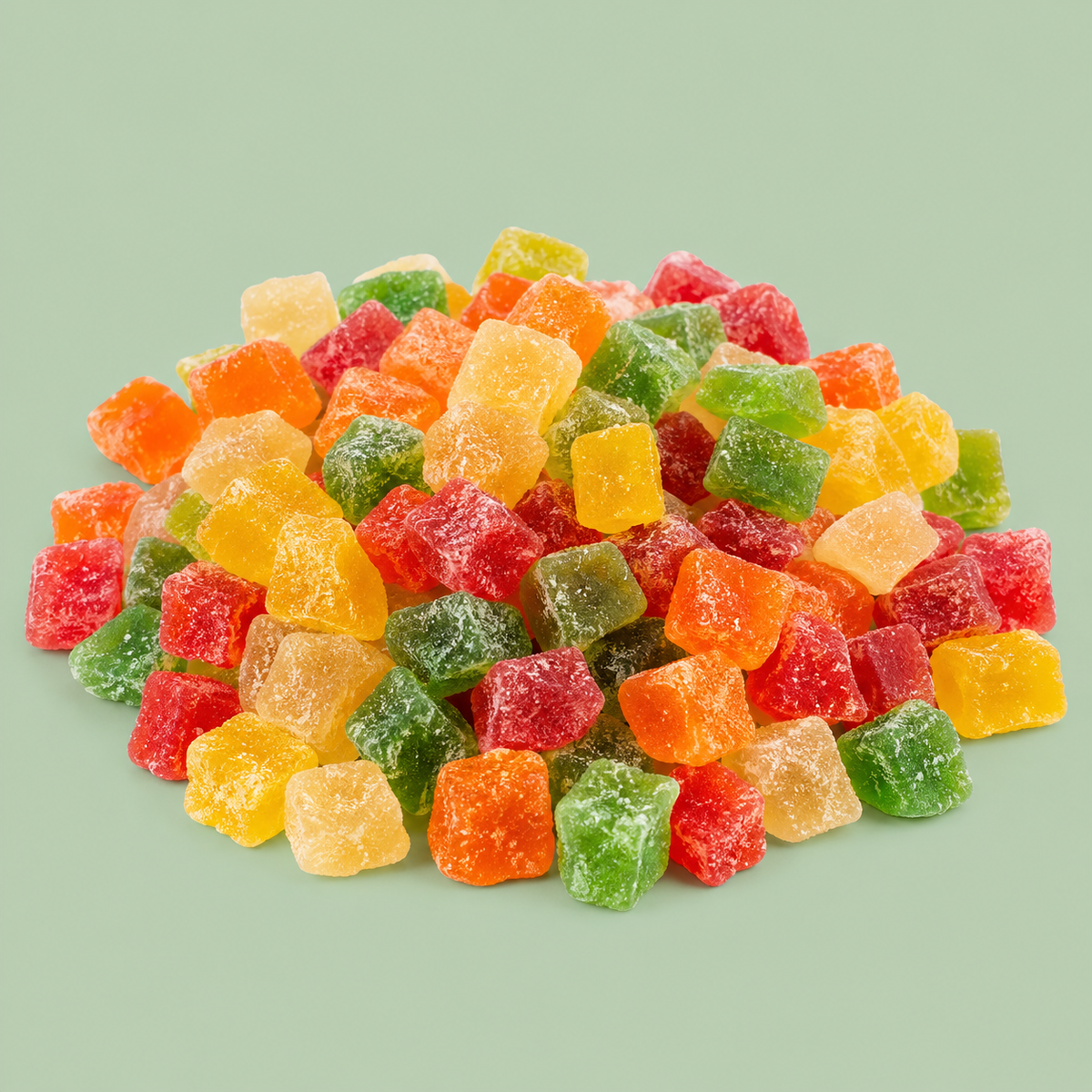 Sockrade ananasbitar 100 g – bild 2