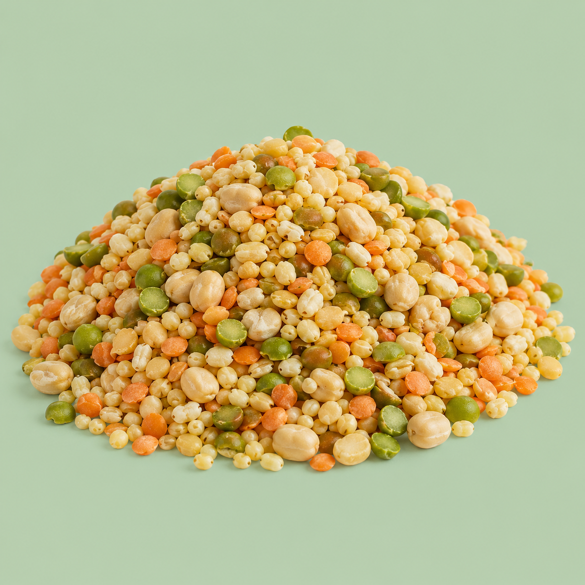 Soppmix, linser, bönor, ärtor och hirs 800 g – bild 2