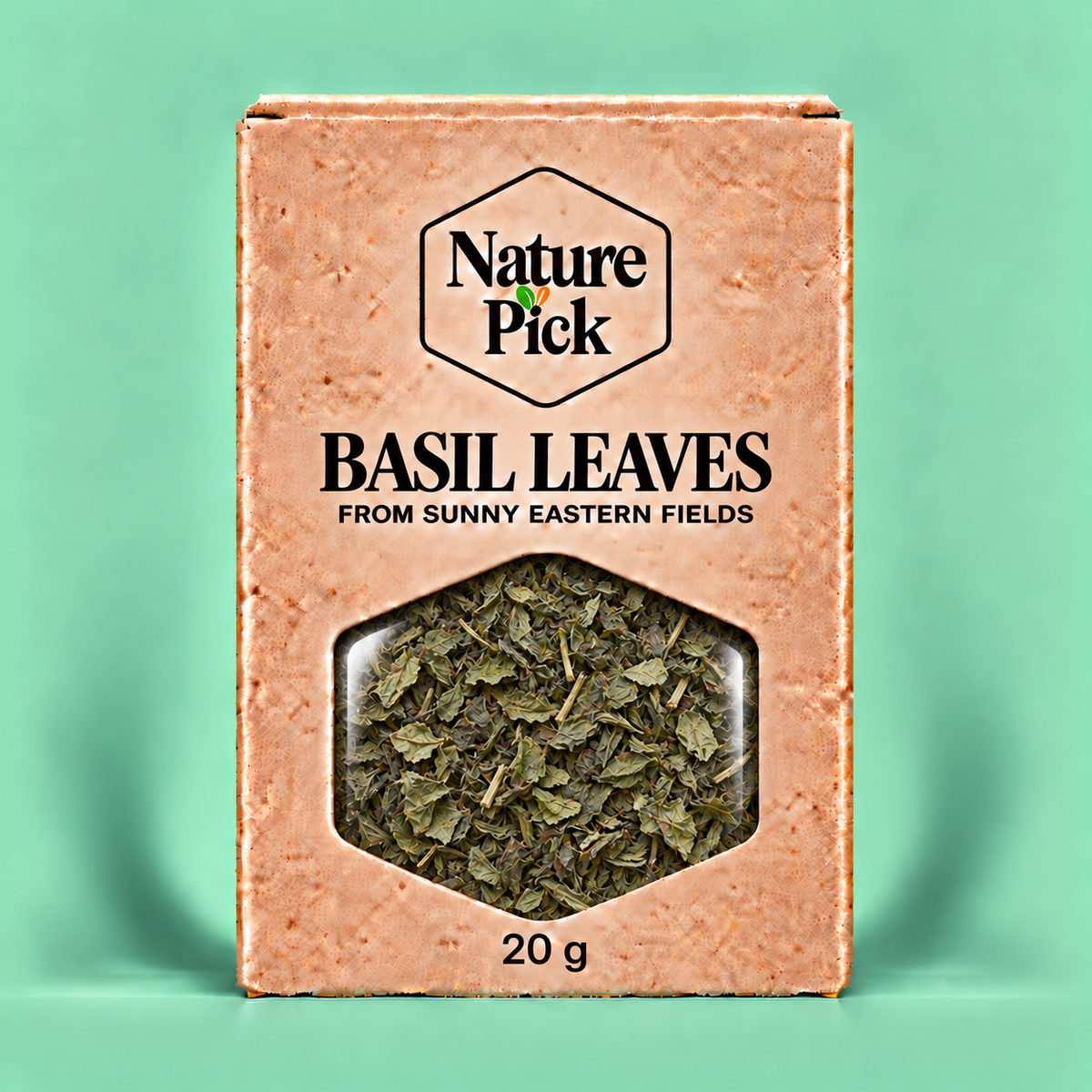 Torkad basilika 20 g – Nature Pick