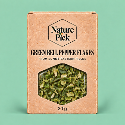 Green pepper flakes (sun-dried)
