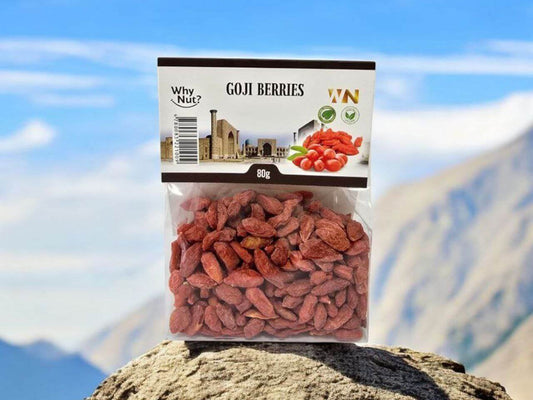 Dried goji berries from Nature Pick Market, a nutritious superfood packed with antioxidants, essential vitamins, and minerals, perfect for boosting energy and improving mood.