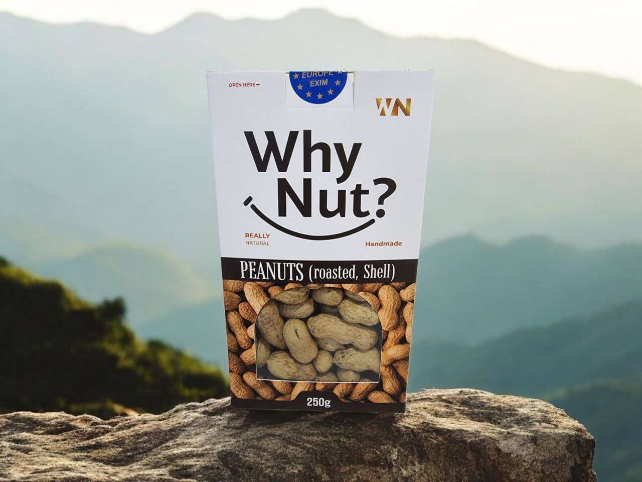 Delicious roasted peanuts in shell by Nature Pick Market, perfect for a nutritious snack.