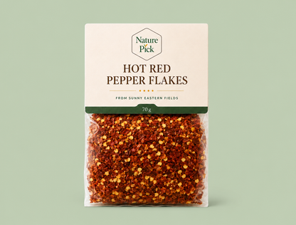 Hot pepper flakes (sun-dried)