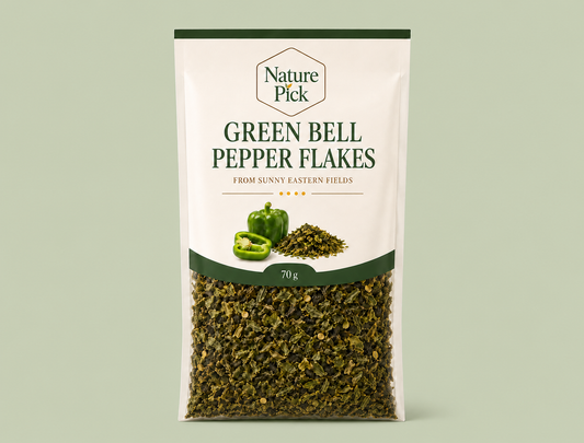 Green pepper flakes (sun-dried)