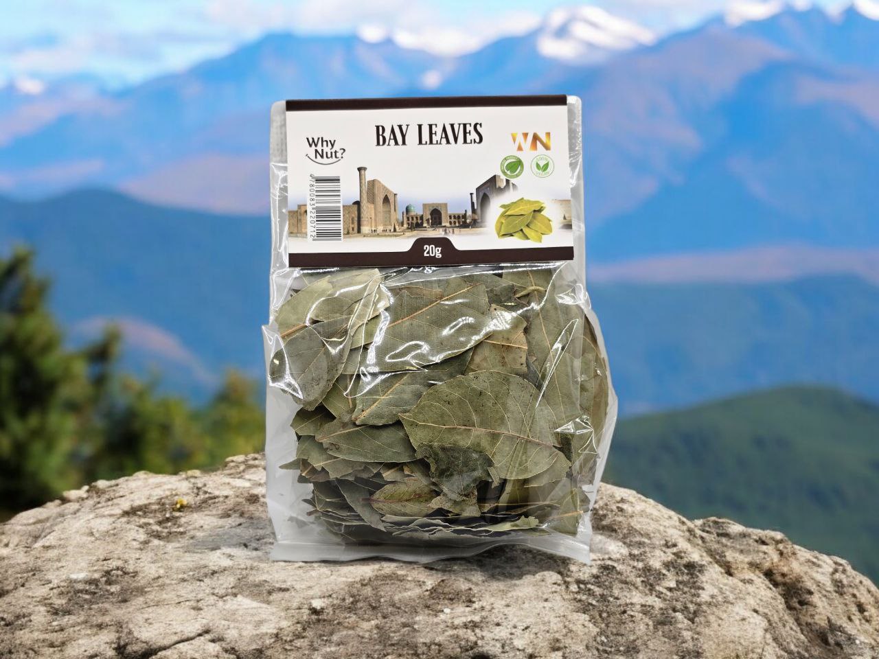 Dried bay leaves by Nature Pick Market, perfect for enhancing the flavor of soups, stews, sauces, marinades, and baked goods.