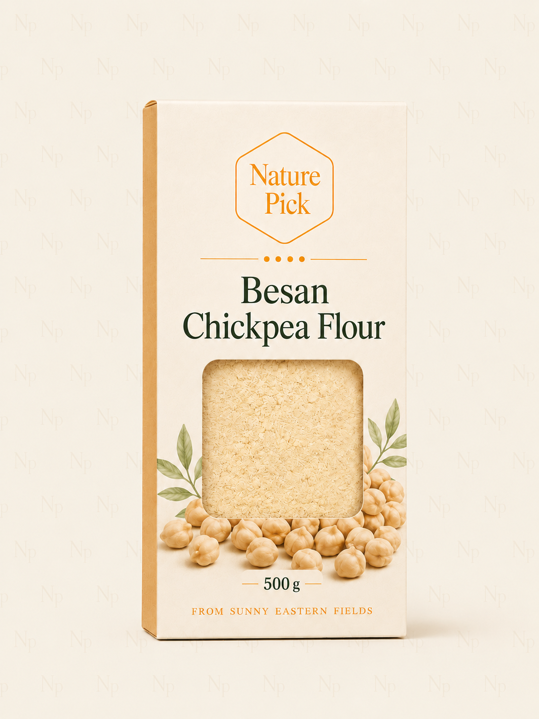 Besan (kikärtsmjöl) 500 g – bild 3
