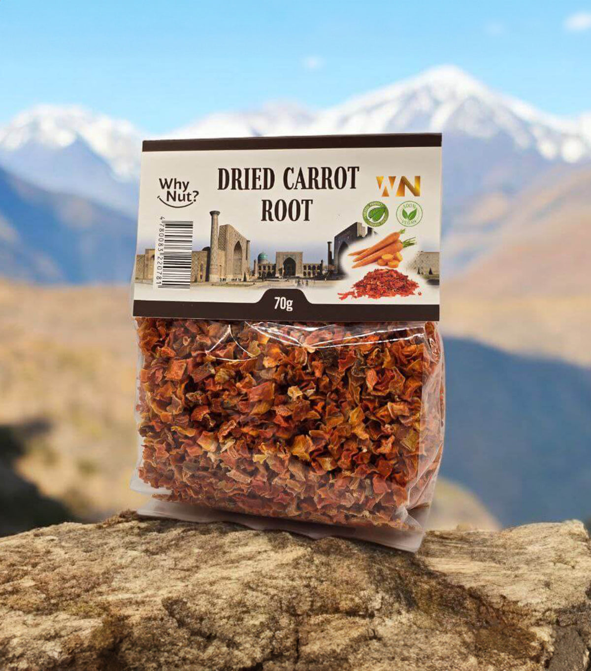 Torkade morötter 100 g – bild 5