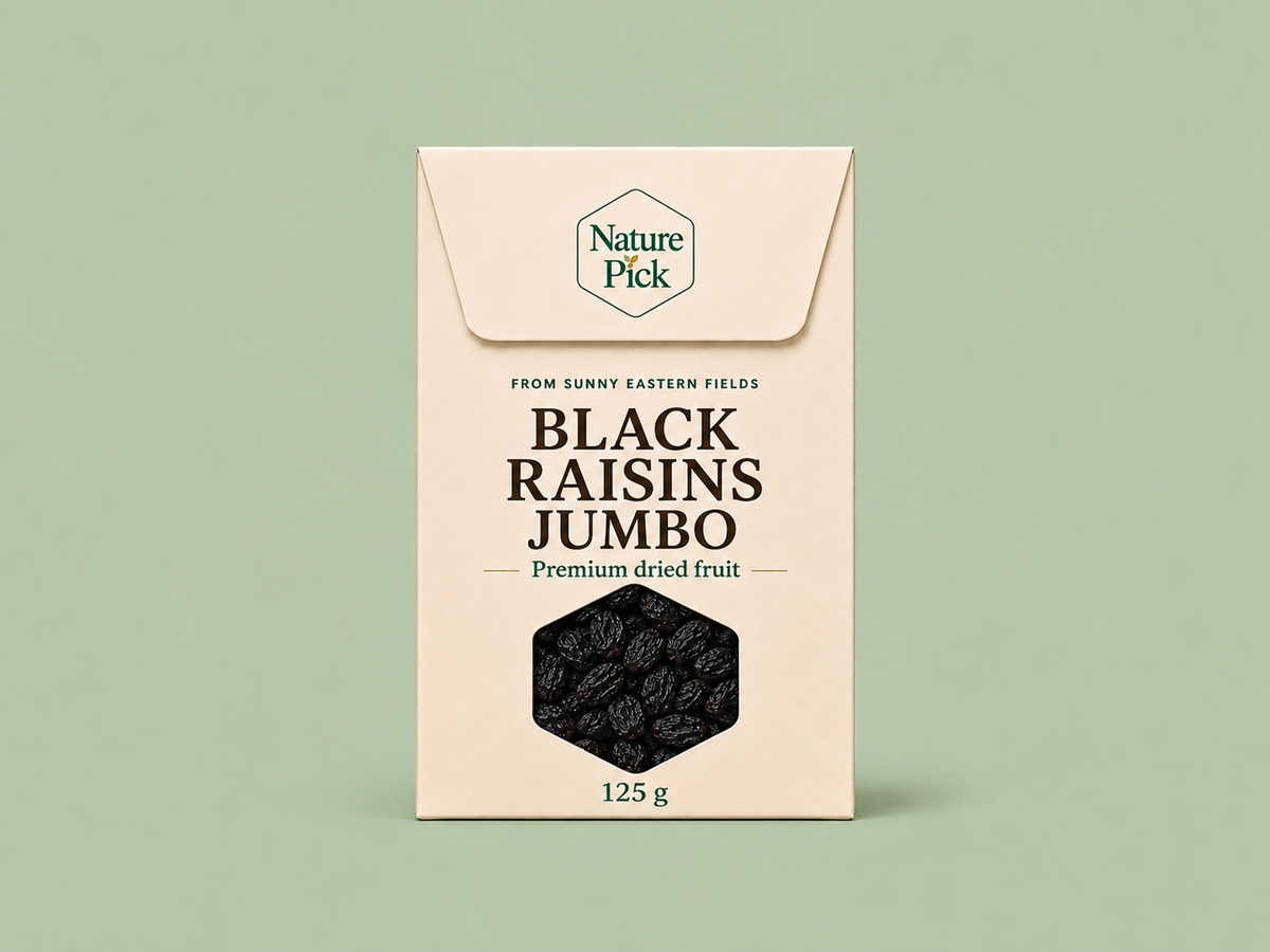 Svarta jumborussin 125 g – Nature Pick
