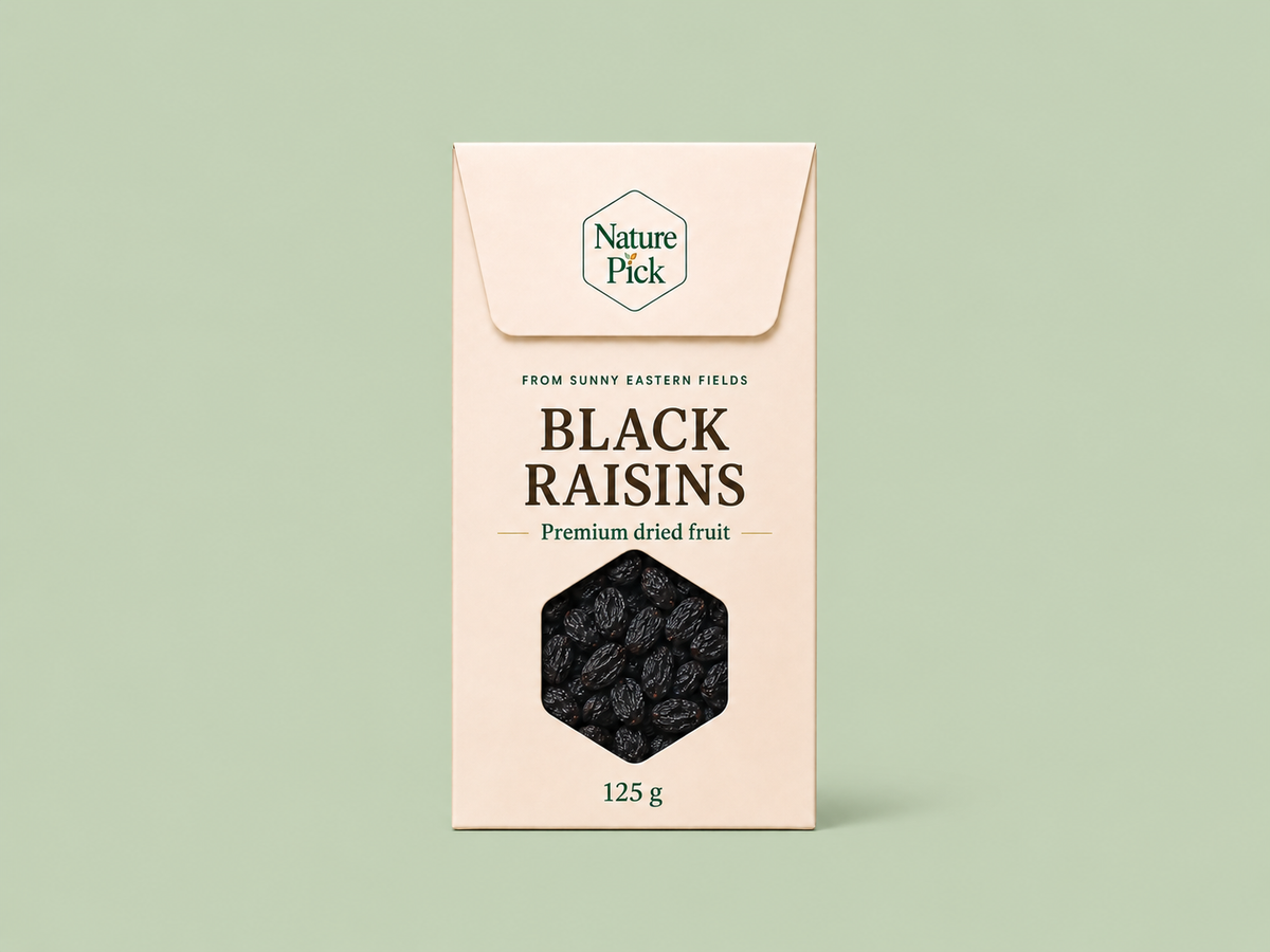 Svarta russin 125 g – Nature Pick