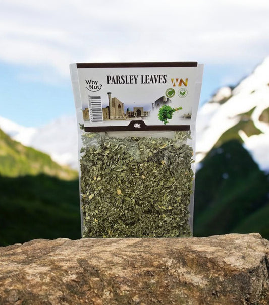 Torkade Persiljeblad